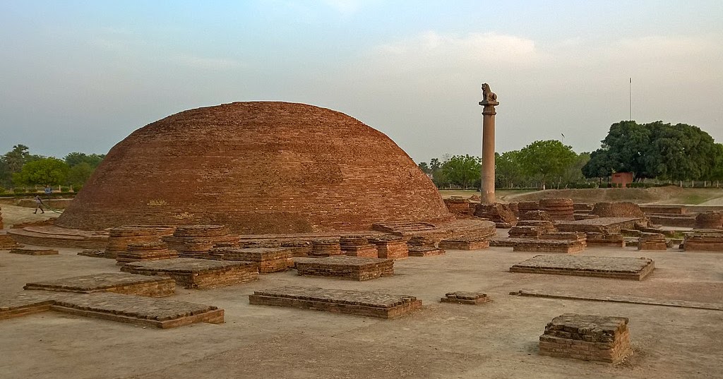 Ananda Stupa at Vaishali, Bihar