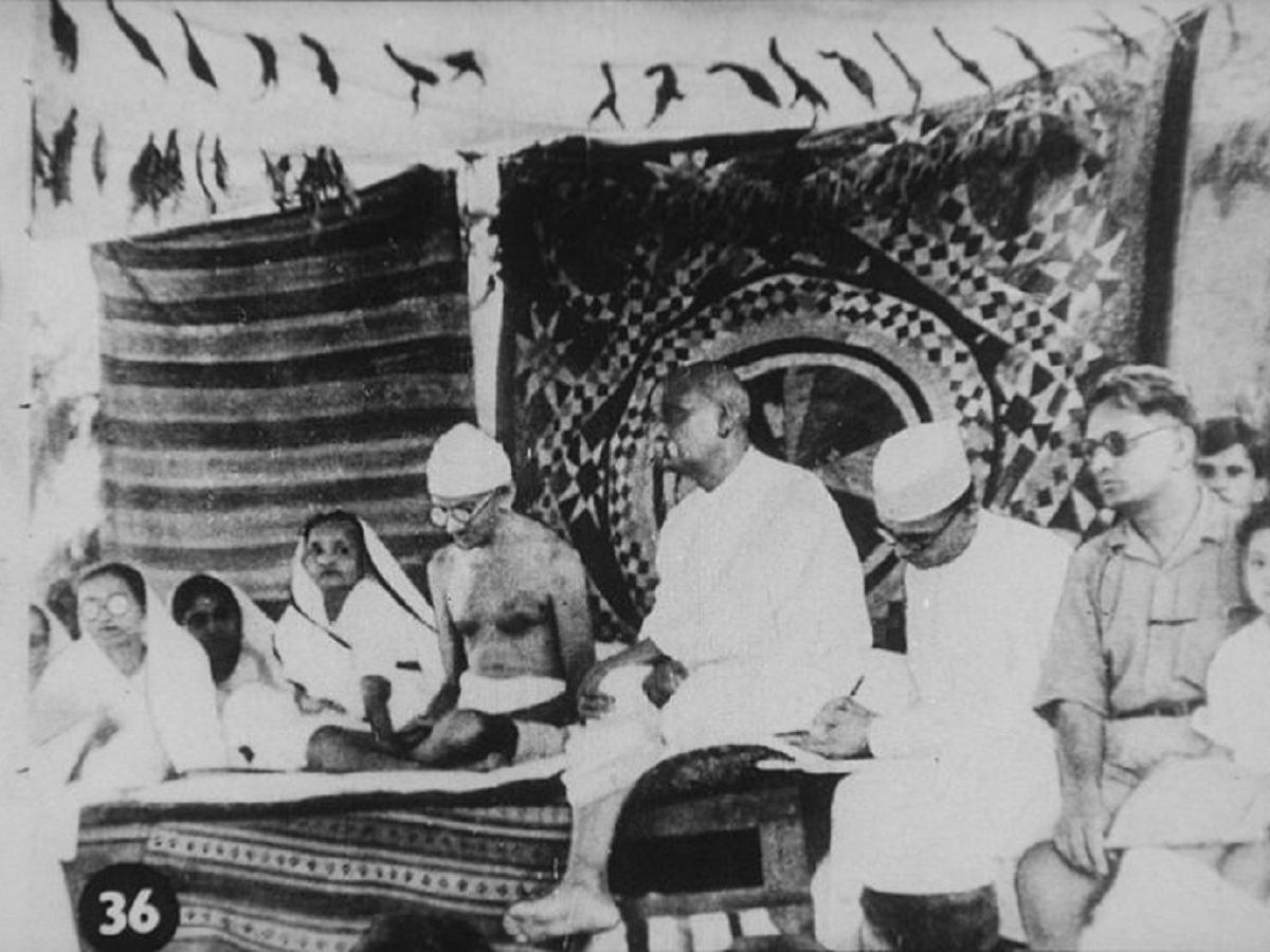 Mahatma Gandhi in Bardoli Satyagraha