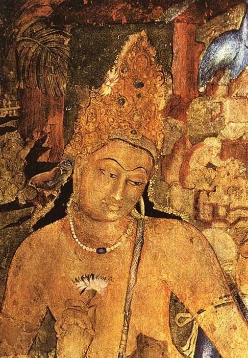 Gupta's Era Painting at Ajanta 