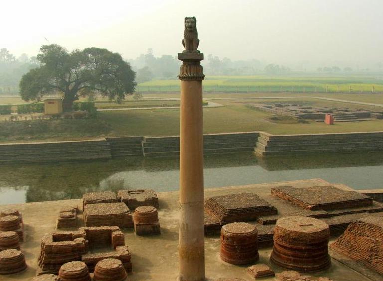 Ashokan Pillar at Patliputra