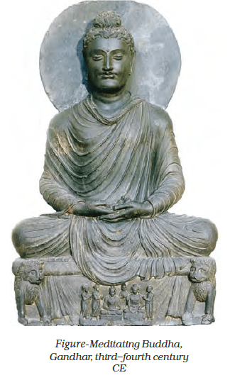 Meditating-Buddha Gandhar school of Art