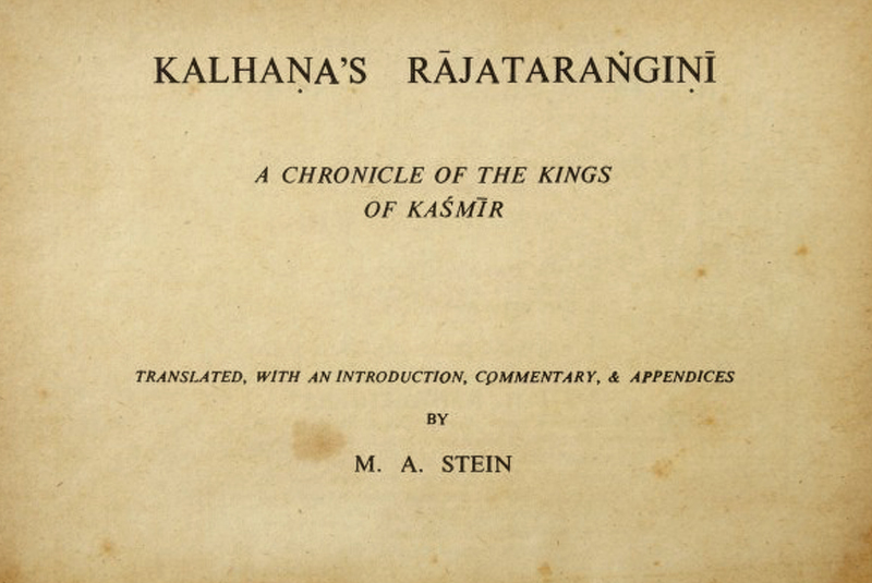 Kalhana Rajatarangini, Literary SOurces