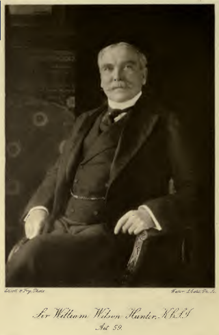 Sir William Wilson Hunter (1840-1900).